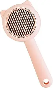 Dog Shedding Brush, Cat Cleaning Brush Grooming Tools for Dogs, PP Stainless Steel, Remover Comb Shed Cleaning Supplies, Dematting Tool for Long or Short Hair, 7.68 x 3.15 x 1.97 Inches