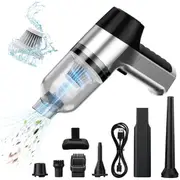 Mini Handheld Vacuum Cleaner Car Handheld Wireless 3in1 Compressed Air Multifunctional Brushless Mo