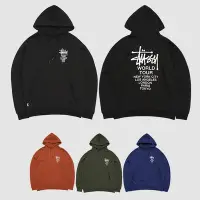 在飛比找Yahoo!奇摩拍賣優惠-【QUEST】Stussy WORLD TOUR HOODI