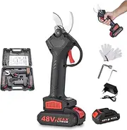 TacSaw Power Shears,2025 Upgraded Electric Pruning Shears for Gardening,1.2" Cutting Diameter Cordless Pruner for Gardening, Through Every Cut with Ease,for Trees,Shrubs & Landscaping (1 * Battery)