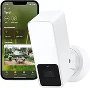 [Eve] Outdoor Cam (White Edition) – Secure floodlight Camera, Privacy (HomeKit Secure Video), 1080p, Night Vision, Wi-Fi (2.4 GHz), Motion Sensor, Two-Way Communication, Flexible & Easy Installation