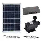 1 Set 50W Solar Water Pump 800L/H DC12V Solar Water Fountain Pump X8A61775