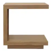 Oscar C-Style Lamp Table - Natural
