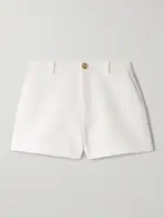 [Gucci] Gucci - Cotton-blend Bouclé Shorts - Off-white - IT42 IT 42 Off-white