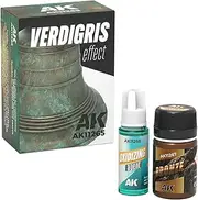 AK Weathering AK11265 VERDIGRIS EFFECT SET (35+18ml)
