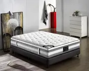 Queen Double King Single Mattress Bed Euro Top Gel Pocket Spring Chiropractic 34cm Thick