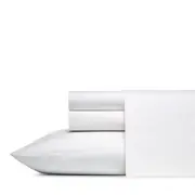 Vera Wang Solid Cotton Percale Sheet Set, Queen
