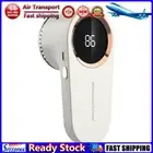 LF# Electric Lint Remover Fabric Shaver Digital Display for Household (White)