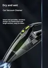 Corded Wet & Dry Car Vacuum Cleaner 120W Handheld Compact for Home & Car