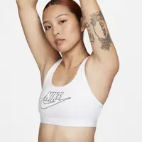 在飛比找蝦皮商城優惠-NIKE_女性_運動內衣_Dri-FIT_交叉款_白色_FB