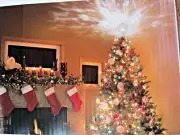CHRISTMAS TREE TOPPER-STAR KALEIDOSCOPE-NEW-AMAZING!