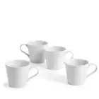 NEW Royal Doulton Gordon Ramsay Maze Mug Set White 400ml 4pce