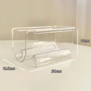 【BLS】可疊多層透明水杯架-單排(1入)