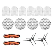 Accessories Sets for ROIDMI EVA(Roller Brush*2+Dust Bag*6+Mop Cloth*4+Side Brush*4)