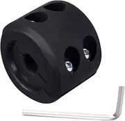 MUCKLILY Winch Cable Stopper Steel Roller Fairlead Compatible Rubber Hook Stop Easy Install
