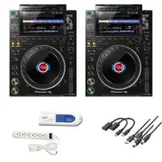 Pair 2x Pioneer CDJ-3000 DJ Player CDJ3000 Digital Turntable 110-240V Express