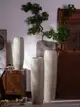 景德鎮陶瓷落地花瓶復古中式風格適合客廳玄關擺設可插花乾燥花迎客松套裝裝飾 (8.3折)