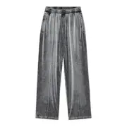 [T By Alexander Wang] Trackpants In Crushed Velour
