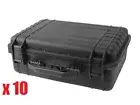 10x 18" Weatherproof Hard Case 4 DSLR Camera Lens Pelican 1500 Style Pluck Foam