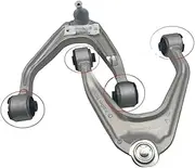 Front Upper Lower Control Arm Bush Kit Compatible For Maserati Quattroporte Ghibli 3.0T M156 M157 AWD RWD 670004185 670004186(Upper 4PCS)
