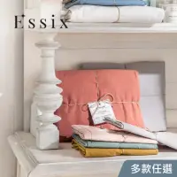 在飛比找momo購物網優惠-【ESSIX】100%長纖棉素色床包-伊瓦爾系列(特大180