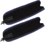 Totority 2pcs Flute Carrying Bag Portable Storage Pouch for Flutes and Recorders Organizer Design for Musicians The Go