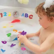 36x Baby Foam Letter & Numbers Water Stickers Floating Bath Shower Kids Toys Set