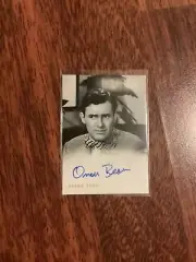 The Twilight Zone Orson Bean Autograph Card A-82