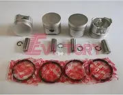 for KUBOTA Excavator V1703 Piston Ring + Oil Pump Rebuild kit Diesel Engine Parts