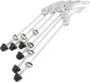 Kisangel Mountain Bike Quick Release Skewers 3 Pairs Aluminum Alloy Bike Wheel Hub Skewers Secure Fit