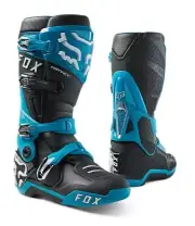 New Fox Racing Instinct Boots - Maui Blue - US Size 10 - 24347-551-10