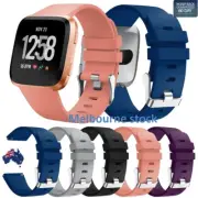 Replacement Silicone Watch Wrist Sports Band Strap For Fitbit Versa Wristband