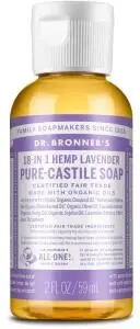 DR. BRONNER'S Pure-Castile Soap Liquid (Hemp 18-in-1) Lavender 59ml