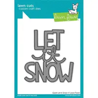 在飛比找PChome商店街優惠-Lawn Fawn 刀模giant let it snow