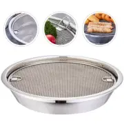 Mesh Colander Oil Drain Rack for Frying Draining Net Kitchen