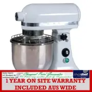 FED COMMERCIAL 7 LITRE HEAVY DUTY PLANETARY MIXER VARIABLE SPEED TILT HEAD B7B