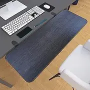 Ergonomic Computer Desk Extension Board Foldable Solid Wood Table Mount Armrest Shelf with Mouse Arm Support Tray Stand for Home Office Black (60x24cm)