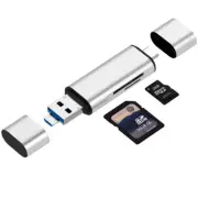 All in One 1 Micro USB TYPE C SD TF Memory Card Reader OTG Android Phone Adapter