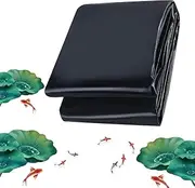Heavy Duty Outdoor Pool Liner 5m x 6m Flexible Koi Pond Liner for Water Garden Landscaping and River Slope Water Flow Resistant Material 2x4m 3m 5m x 5m Size Options