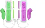 Motion Plus Wii Remote Controller Nunchuck For Nintendo Wii Wii U Game Console