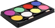 Professional Body Painting Makeup Cream 8 Palette Oil- Paint Set for Boys and Girls Festival Party Artistic Makeup