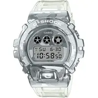 在飛比找森森購物網優惠-CASIO G-SHOCK 極地迷彩金屬電子手錶/GM-69