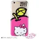 ♥小花花日本精品♥ Hello Kitty Iphone 6 6s 4.7吋 硬殼 粉紅蘋果 蝴蝶結 手機殼 保護殼