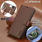 2-in-1 Removable Magnetic Leather Wallet Case For iPhone 16 15 14 13 12 11 XS 78