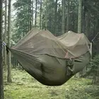 Outdoor Travel Camping Hanging Hammock Bed With Mosquito Net Swing Double Person