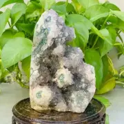 780g Natural Amethyst Geode Mineral Specimen Crystal Quartz Energy Decoration