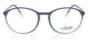 Silhouette SPX Illusion 2940 4510 Men's Glasses Blue Size 49 - Private Health Rebate - Blue Light Block Available
