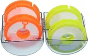 Totority 1Box Rainbow Fishing Line Winder Durable Fishing Line Organizer Useful Winding Board for Storing Hooks and Leaders Lightweight Tool for Anglers