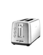 [Breville] The Toast Control 4 Slice Long Toaster Brushed Stainless Steel LTA650BSS