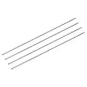 4Pcs 304 Stainless Steel Round Rods 4mm x 350mm for RC DIY Craft Tool